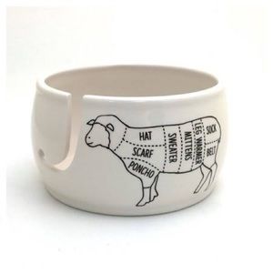 Sheep Parts Yarn Bowl